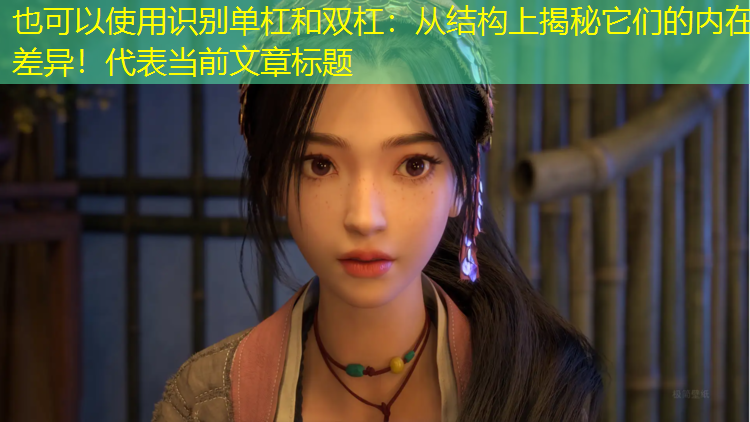识别单杠和双杠：从结构上揭秘它们的内在差异！